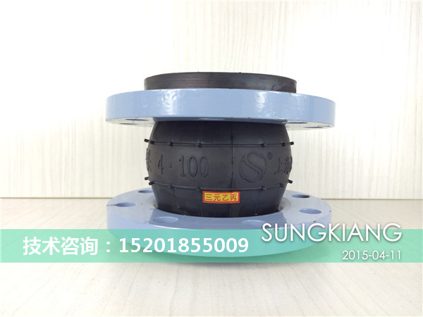 EPDM三元乙丙橡膠軟接頭可使用在100度沸水中嗎？