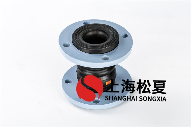 口徑DN200，350長的雙鼓限位軟連接，雙鼓即雙球